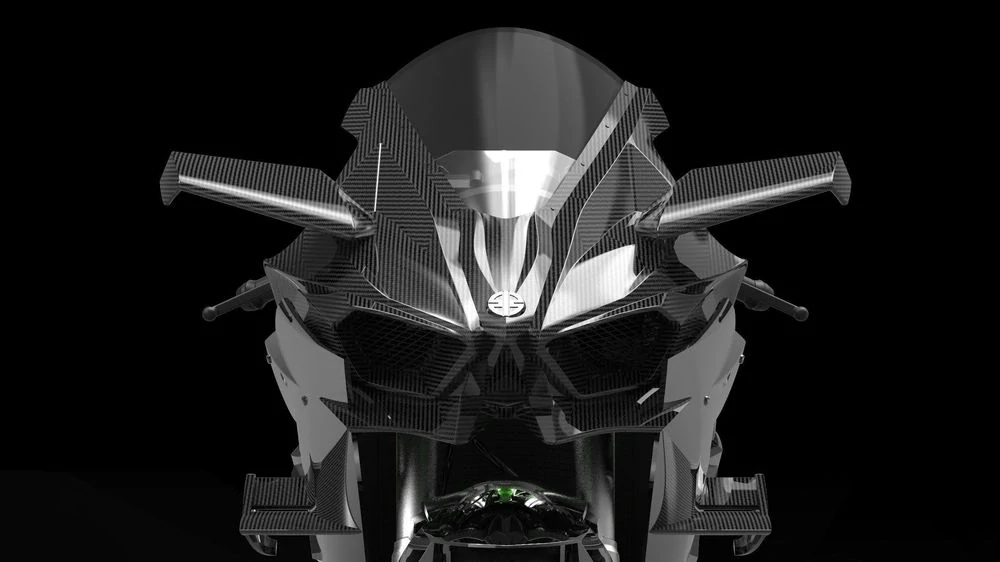 MENG Kawasaki Ninja H2R (Pre-colored Edition) 1/9 (Předobjednávka)
