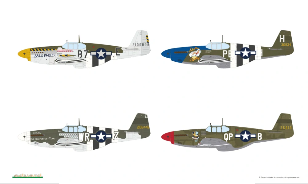 Eduard P-51B Mustang Royal Hybrid 1/32 (Předobjednávka srpen)
