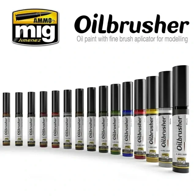 Ammo Mig Oilbrusher Buff / Béžová