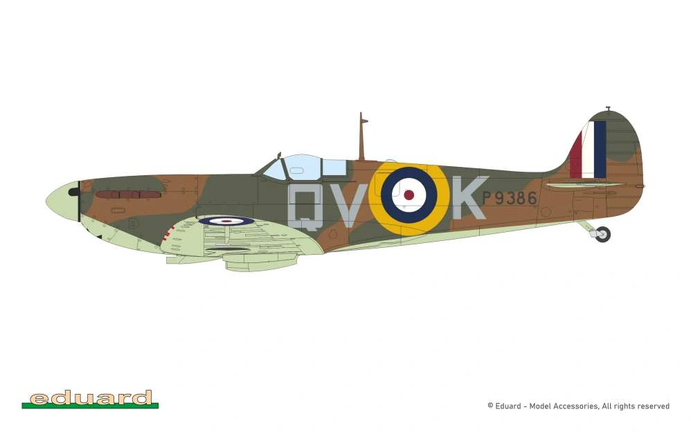 Eduard Spitfire Mk.Ia ProfiPACK 1/72