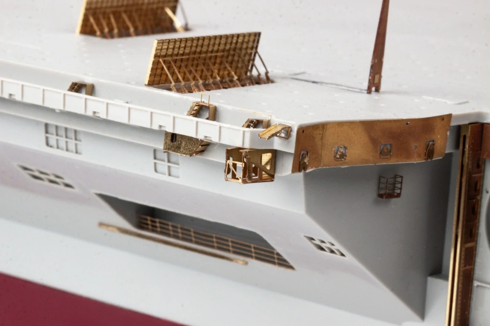 Eduard USS Nimitz CVN-68 část 6. - detail set 1/350