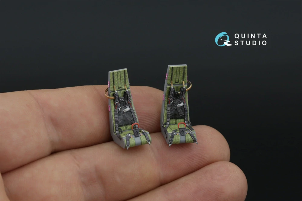 Quinta Studio Kamov Ka-52 - 3D-Printed & Coloured Interior (for Zvezda kits) 1/48