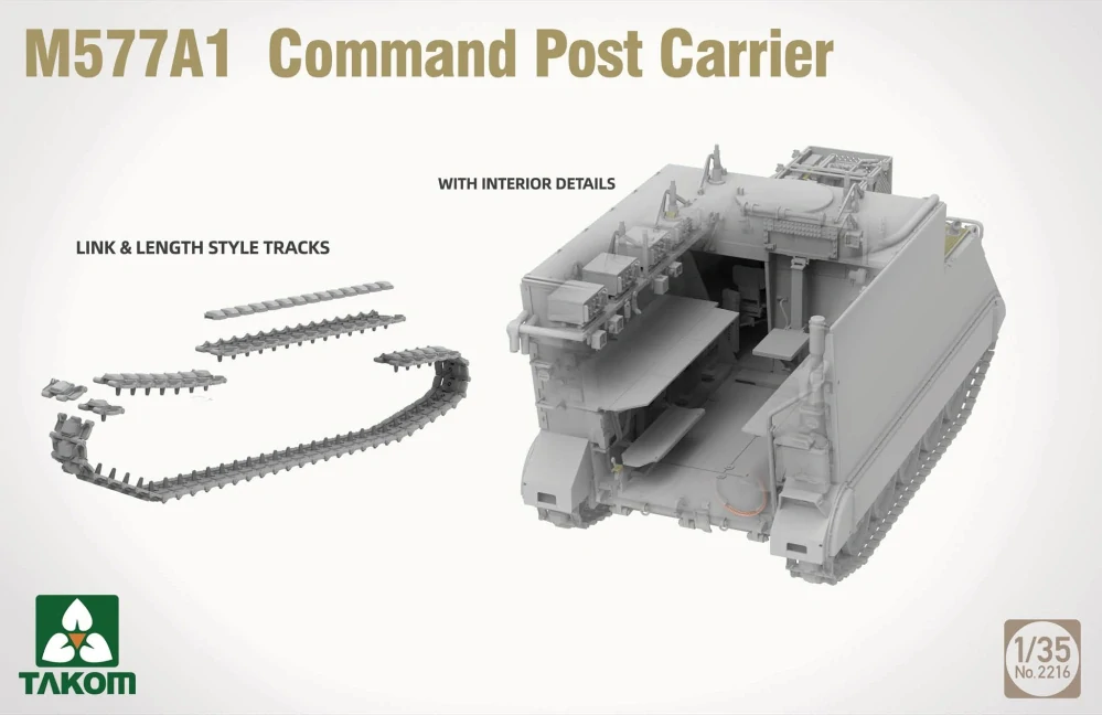 Takom M577A1 Command Post Carrier 1/35 (Předobjednávka listopad/prosinec)