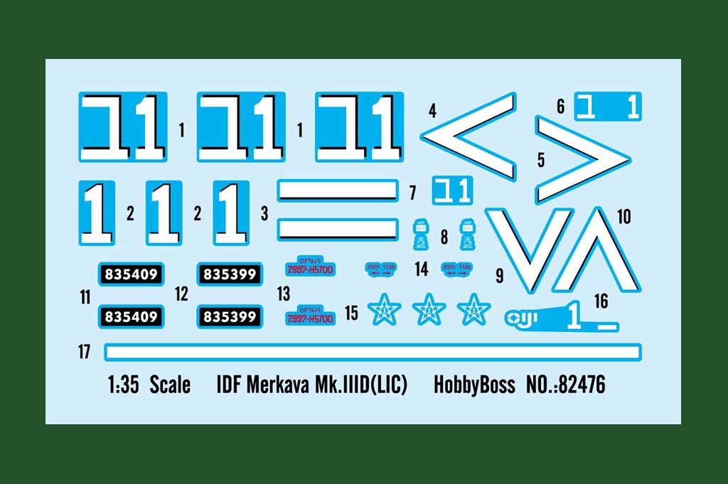 Hobby Boss IDF Merkava Mk.IIID(LIC) 1/35