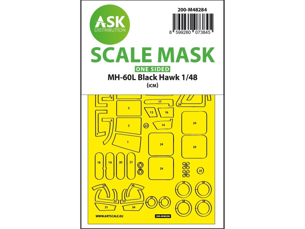 ICM MH-60L Black Hawk (100% new molds 2024) + BONUS Masky ASK! 1/48