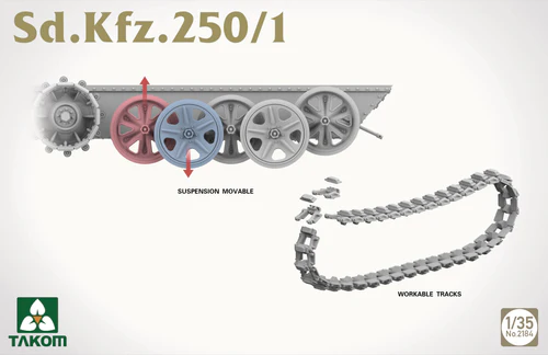 Takom Sd.Kfz. 250/1 1/35