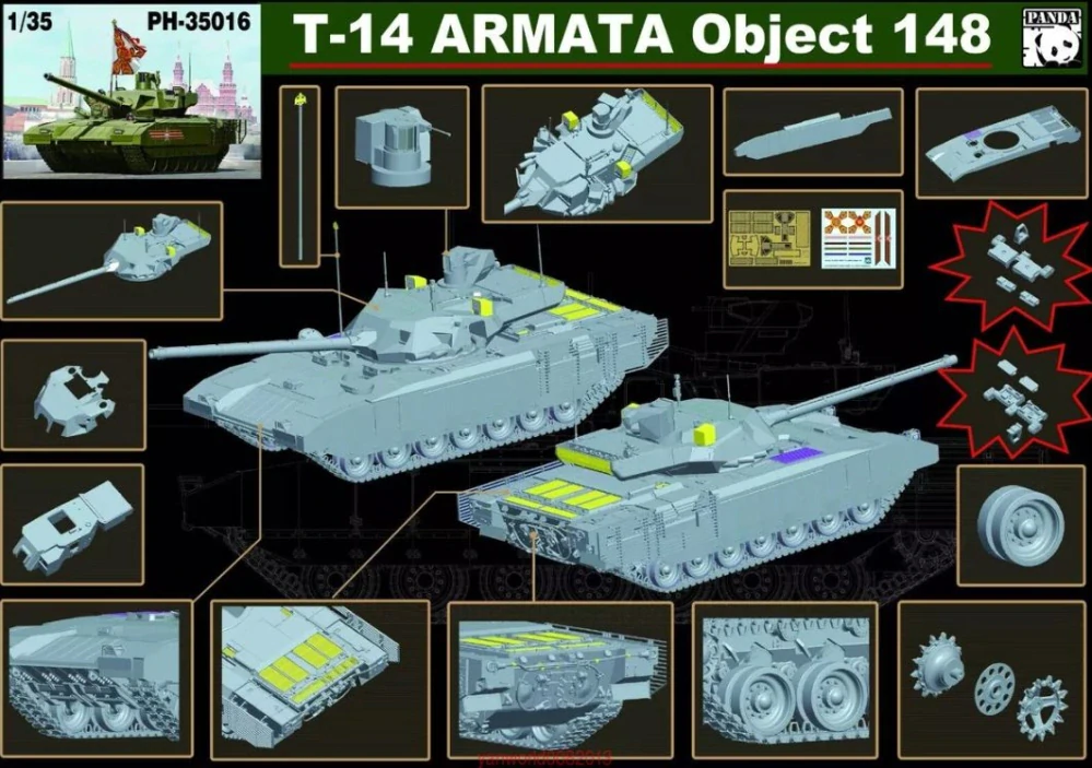 Panda Hobby T-14 Armata Object 148 1/35