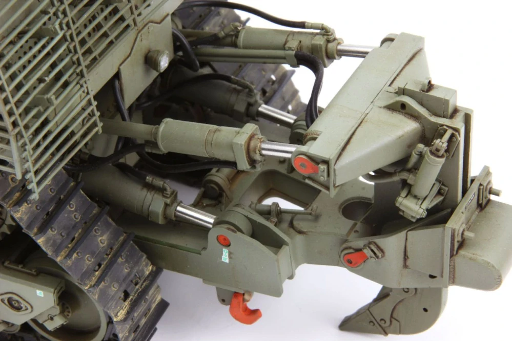 MENG D9R Armored Bulldozer w/Slat Armor 1/35