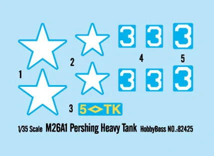Hobby Boss T26A1 Pershing Heavy Tank #1 1/35