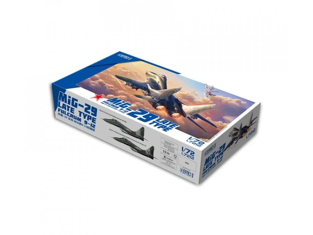 G.W.H MiG-29 Fulcrum-A 9-12 Late Type (ČR!) 1/72