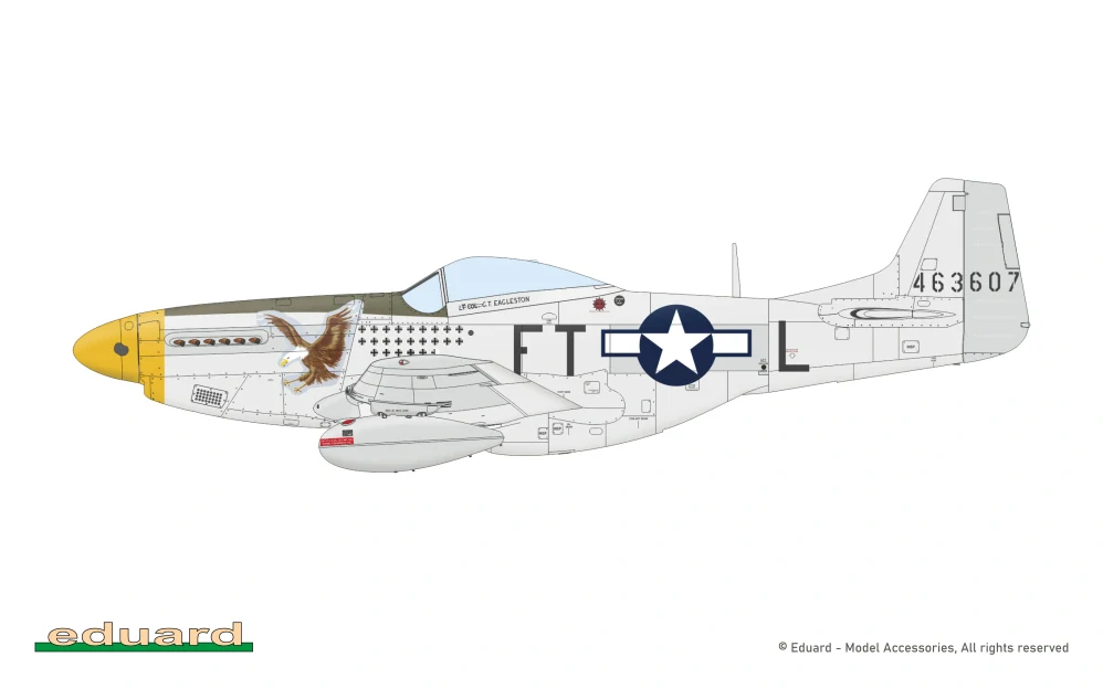 Eduard P-51D Mustang ProfiPACK 1/72