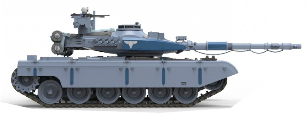 Border Model Grizzly Battle Tank (Red Alert 2) 1/35