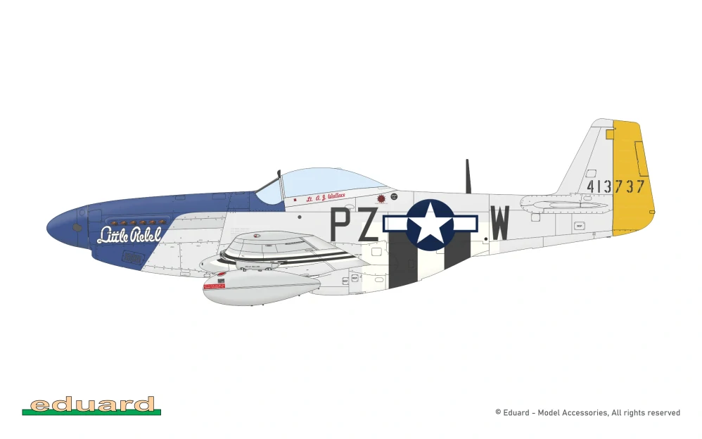 Eduard P-51D-5 Mustang Weekend 1/72