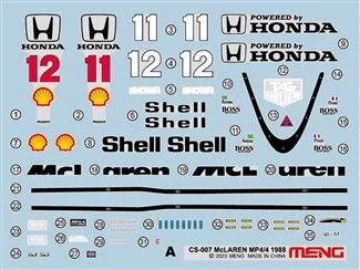 MENG McLaren MP4/4 1988 1/24