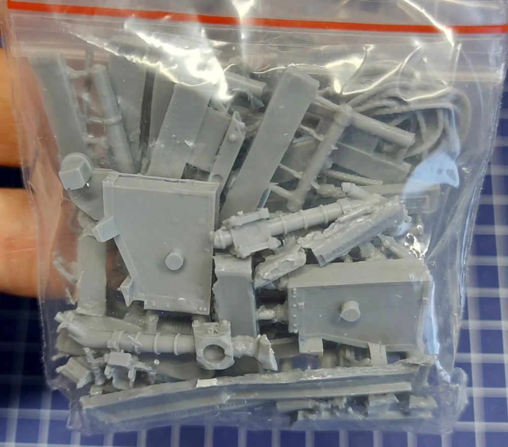 MH-60 Crew - Resin figures + Machine gun (7x figurka + 2x kulomet) 1/35 