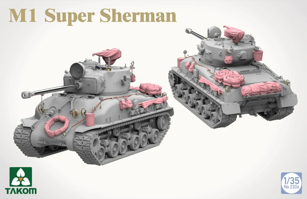 Takom SHERMAN² BOX + 1:16 US Army Tank Crewman 1/35