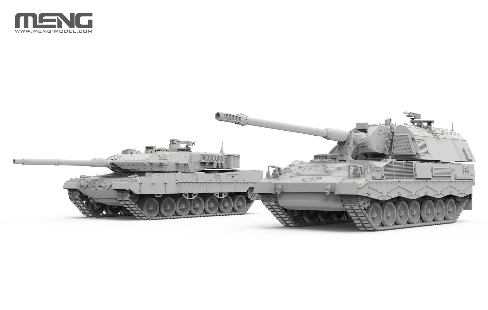 MENG German Panzerhaubitze 2000 Self-Propelled Howitzer 1/72