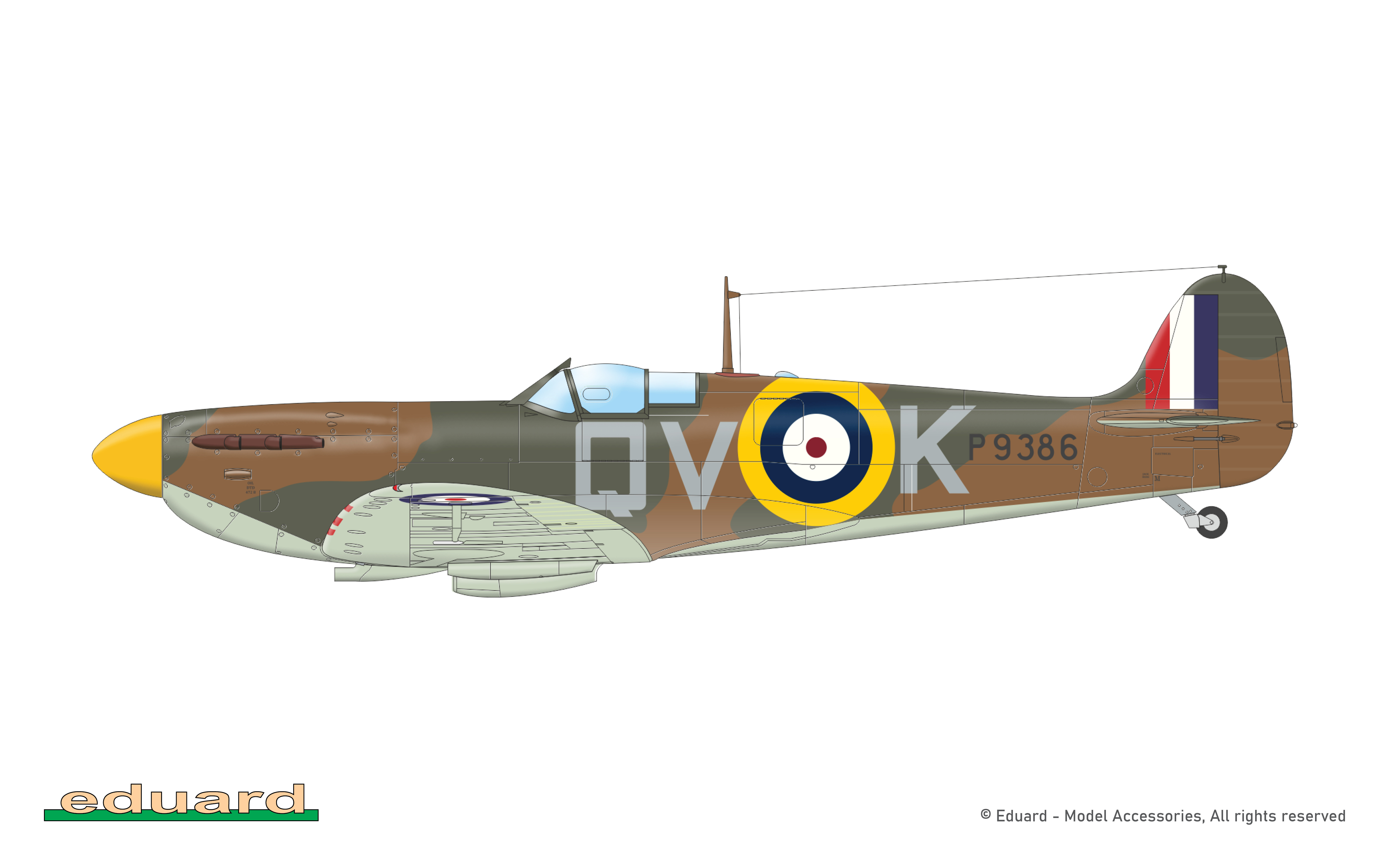 Eduard Spitfire Mk. Ia ProfiPACK 1/48