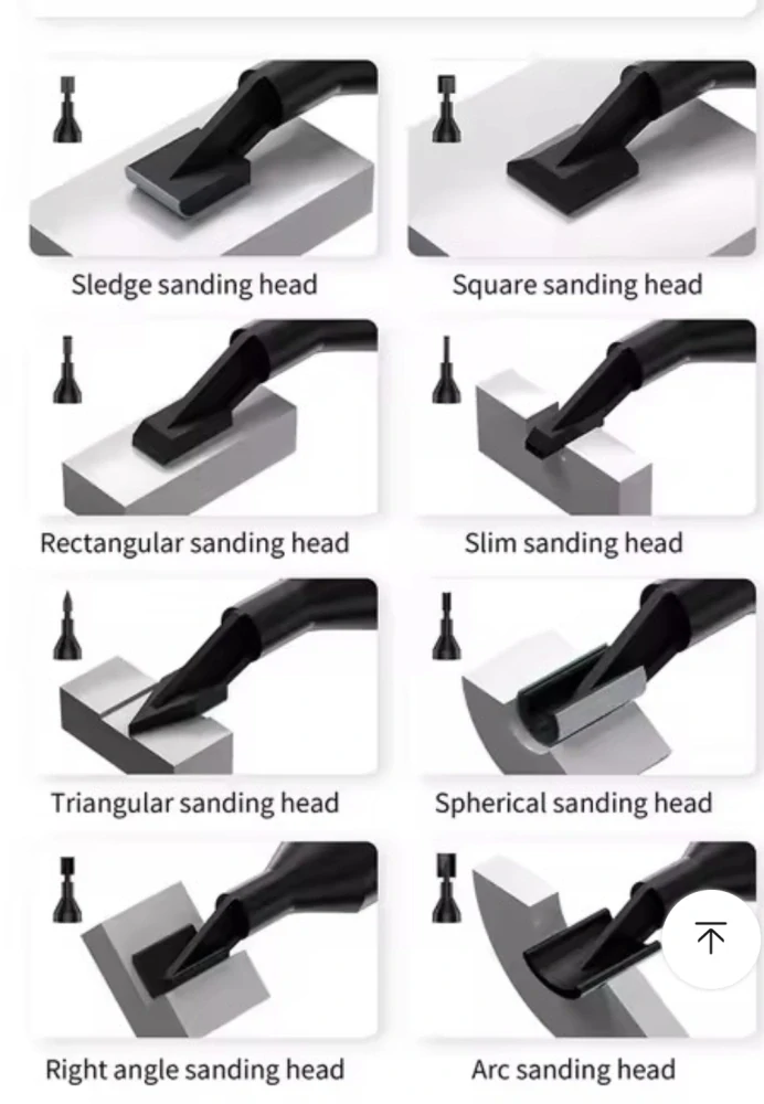 DSPIAE ES-A PRO Reciprocating Sander / Aku Modelářská vibrační mikrobruska + Příslušenství 8v1
