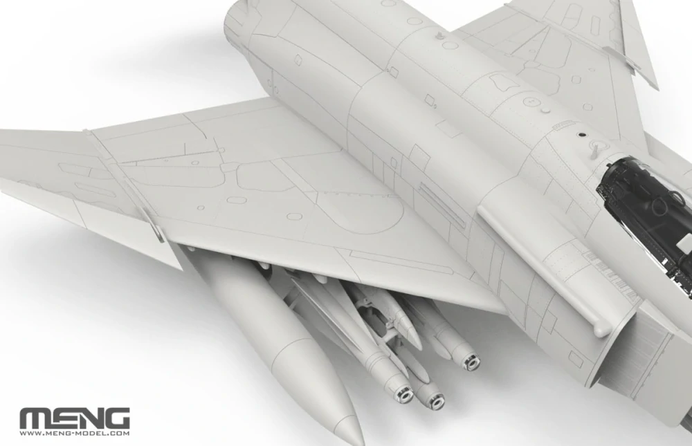 MENG McDonnell Douglas F-4E AUP fighter jet (Greek Air Force) - Phantom 1/48