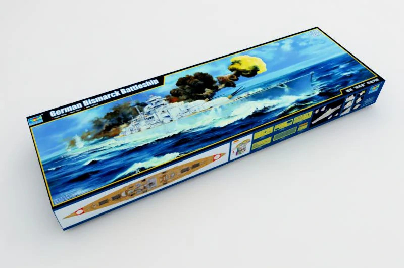 Trumpeter German Bismarck 1941 Battleship 1/200