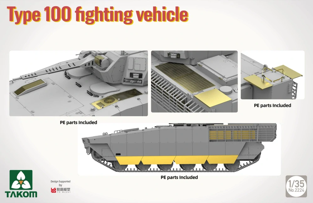 Takom Type 100 FV & ZRZ100 UGCV & Robot Wolves (Limited!) 1/35 (Předobjednávka září)