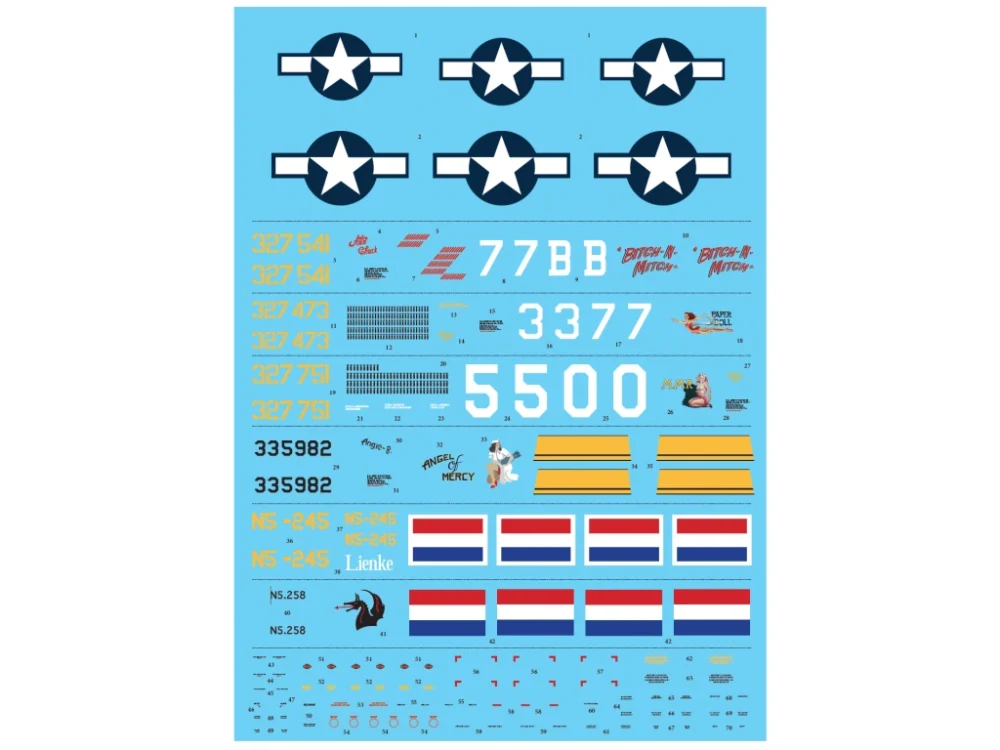 Duke Hawkins & ASK 1/48 B-25J Mitchell - Limited Edition (Collectors gift set) - only 400 pcs 1/48 (předobjednávka červenec/srpen)