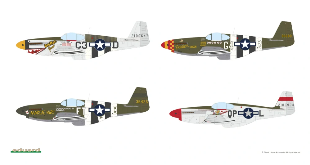 Eduard P-51B Mustang Royal Hybrid 1/32 (Předobjednávka srpen)