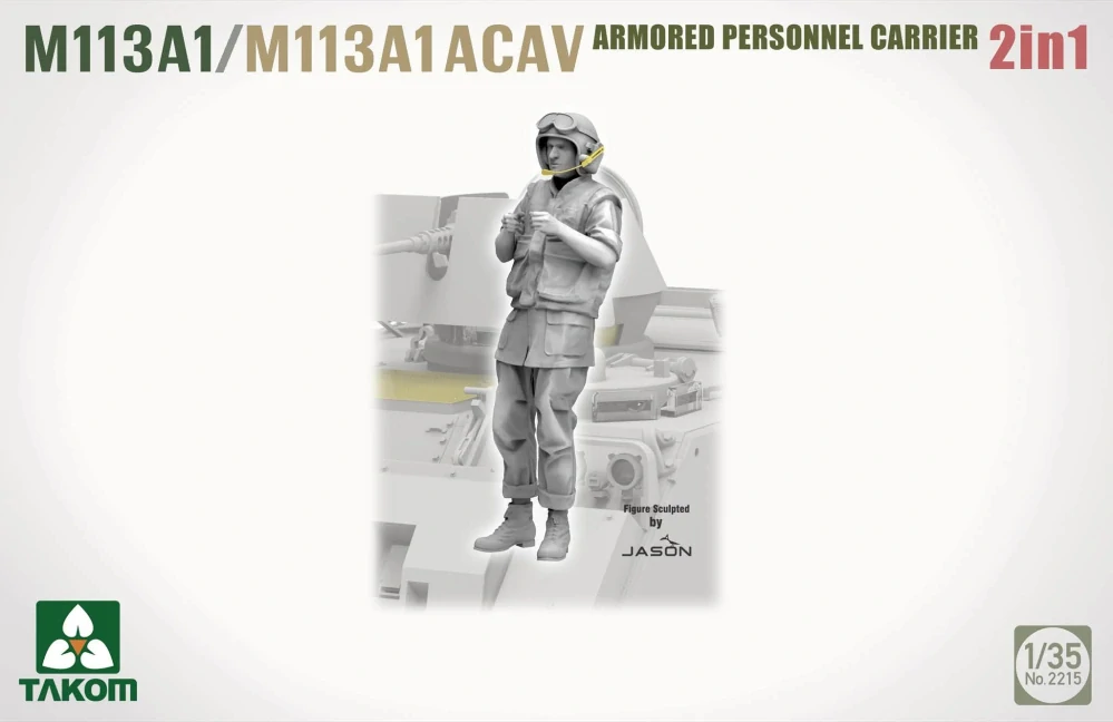 Takom M113A1/M113A1 ACAV (2in1) Arm. Personnel Carrier 1/35 (Předobjednávka listopad/prosinec)