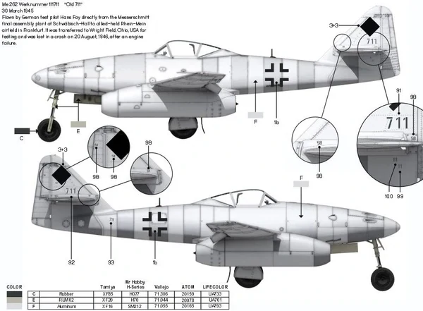 Das Werk Messerschmitt Me 262 1/32 (Předobjednávka prosinec/leden)