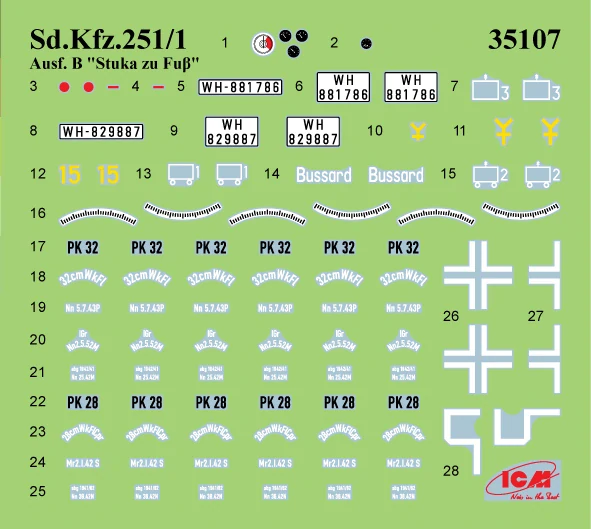 ICM Stuka zu Fuß with Crew 1/35 (Předobjednávka listopad/prosinec)