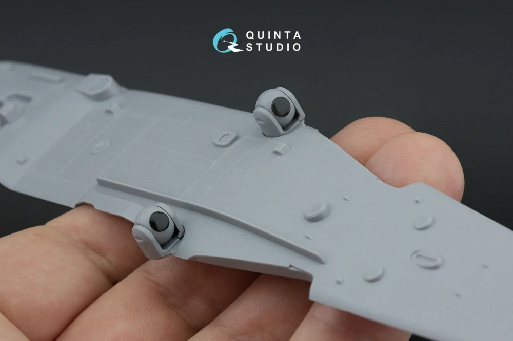 Quinta Studio Kamov Ka-52 - Optical elements for the "Vitebsk" protection complex (Zvezda) 1/48