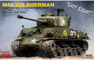 RFM M4A3E8 Sherman "Easy Eight" with workable Track links 1/35
