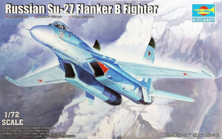 Trumpeter Russian Su-27 Flanker B Fighter 1/72