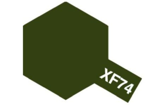 Tamiya XF-74 Olive Drab (JGSDF)/Matná Olivová
