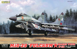 G.W.H MIG-29 9-12 Early Type “Fulcrum ” /w 9-12 Late 2 in 1 1/48