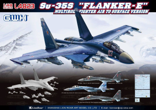 G.W.H Su-35S "Flanker E" Multirole Fighter Air to Surface Version 1/48