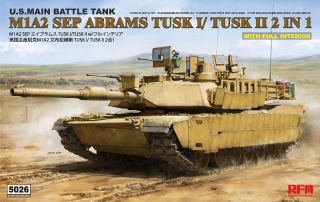 RFM M1a2 Sep Abrams Tusk I /Tusk II - FULL INTERIOR! 1/35
