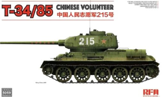 RFM T-34/85 No.183 Factory Chinese Volunteer 1/35