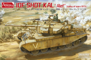 Amusing Hobby IDF SHOT KAL "Alef" "Valley of Tears 1973" 1/35