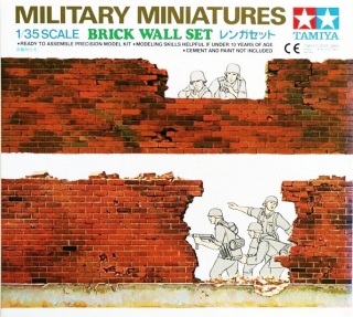 Tamiya Brick Wall Set (Cihlové zdi) 1/35