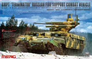 MENG Russian "Terminator" Fire Support Combat Vehicle BMPT w/KMT-8 1/35
