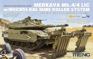 MENG Merkava Mk.4/4LIC w/Nochri-Kal Mine Roller System 1/35