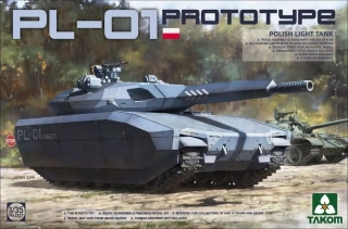 Takom Polish PL-01 Prototype light tank 1/35