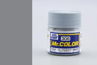 Mr. Color C308 - FS36375 Gray (USAF F-15, F-16 etc) / Šedá