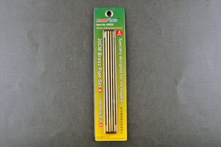Brass Pipe Set 8 (4 pcs) 20cm x 2,1mm, 2,3mm, 2,5mm, 2,8mm (tl. 0,5mm) / Sada mosazných trubiček