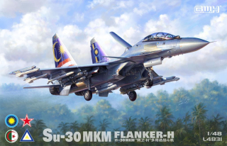 G.W.H. Su-30MKM/MK/MKA/SME 'Flanker H' Multirole Fighter 4 In 1 1/48