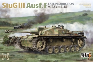 Takom StuG III Ausf.F Late Production w/7.5cm L48 1/35