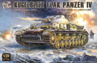 Border Model Kugelblitz Flak Panzer IV (MK103 Doppelflak 30mm) 1/35