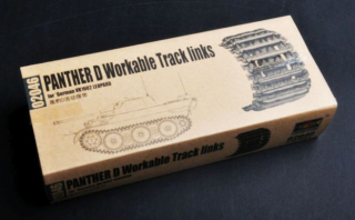 Trumpeter PANTHER D Workable Track links for *German VK1602 LEOPARD - pohyblivé pásy 1/35